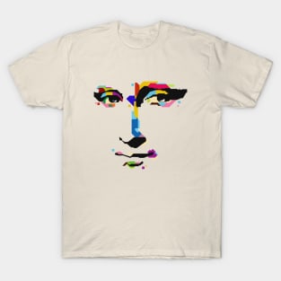 Monalisa Face Pop art T-Shirt